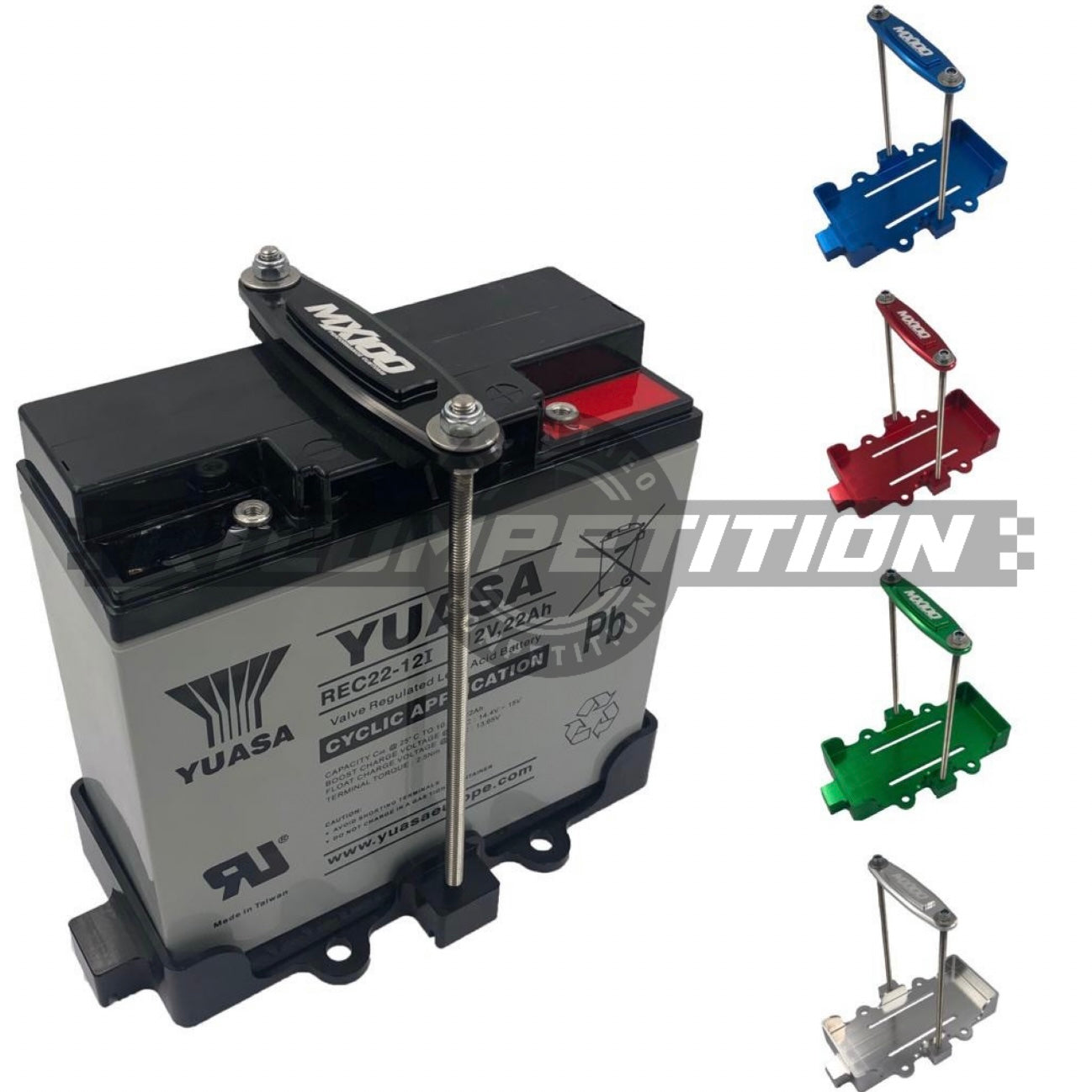 Bac batterie en aluminium