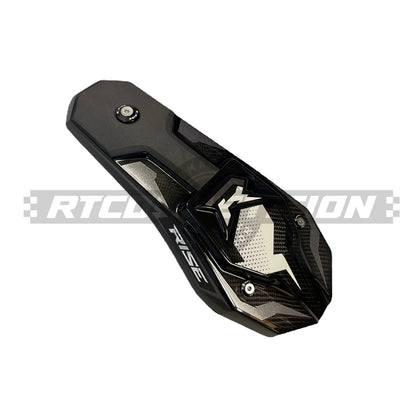 Chin pads Rise carbon look