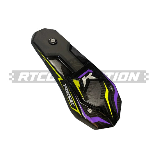 Chin pads Rise carbon look