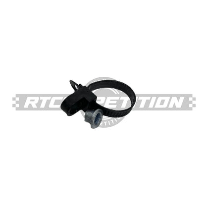 Plastic flange for ignition housing