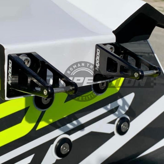 Male keepers for hood