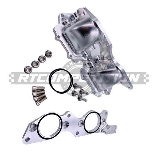 Pipe double carburateur 44-50