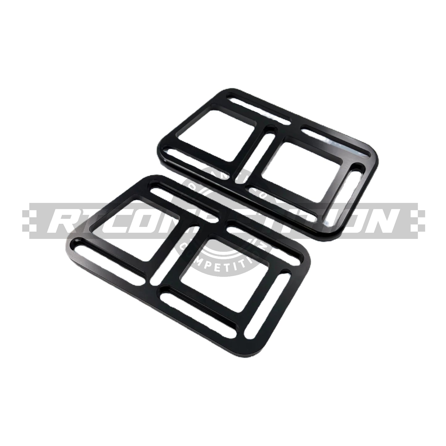 Adjustable cleat plates